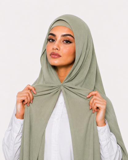 UJ™ Luxury Instant Crinkle Chiffon Hijab UAE | UmmeJannah
