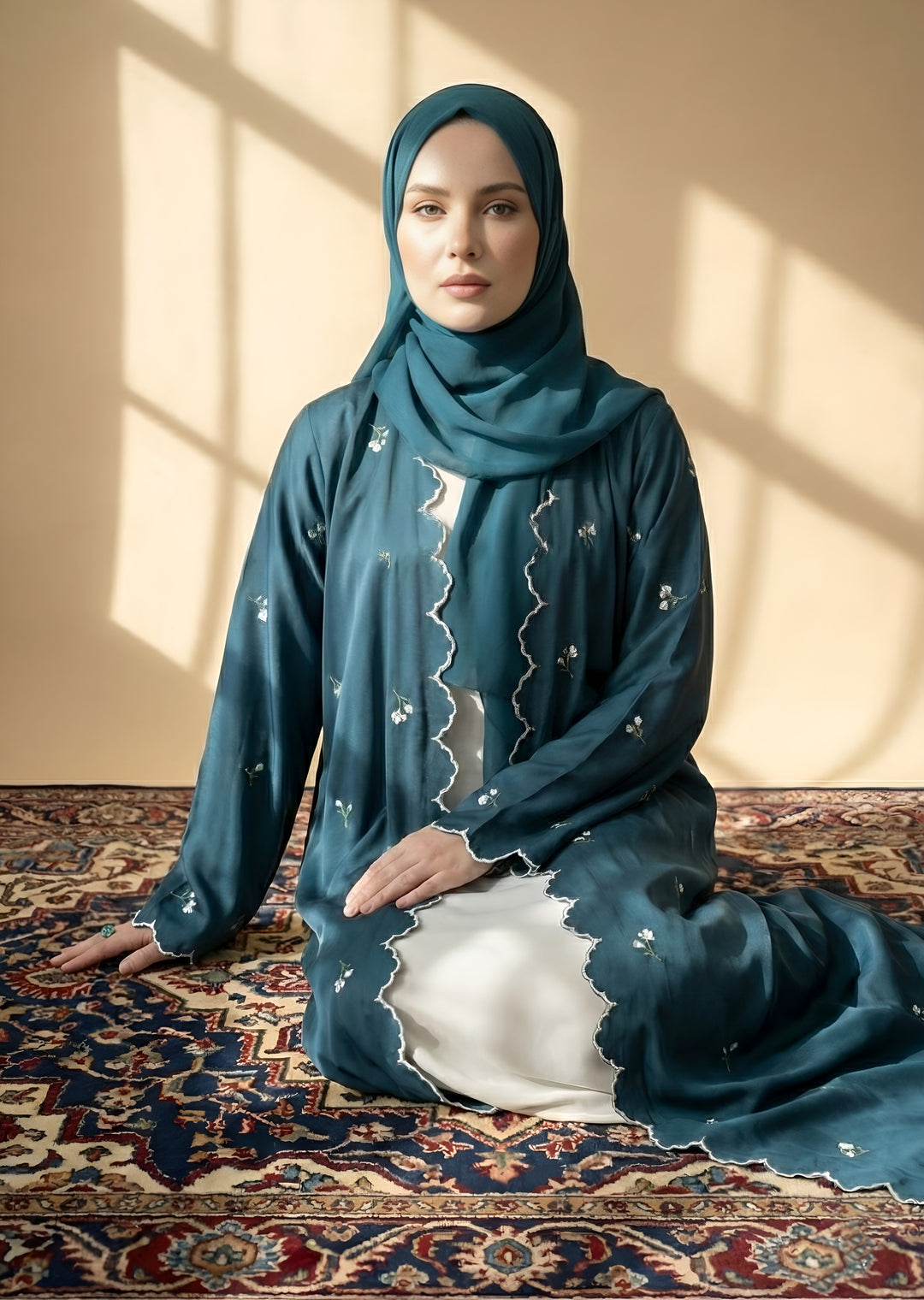 Zariah Floral Abaya