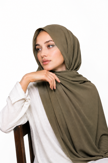 UJ™ Magnetic Instant Hijab by UJ - 72 x 21 (Inches)