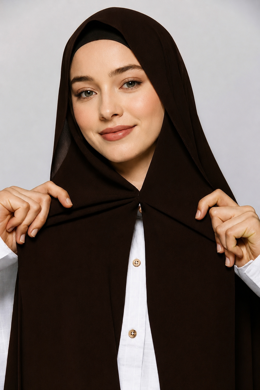 UJ™ Magnetic Instant Hijab by UJ - 72 x 21 (Inches)