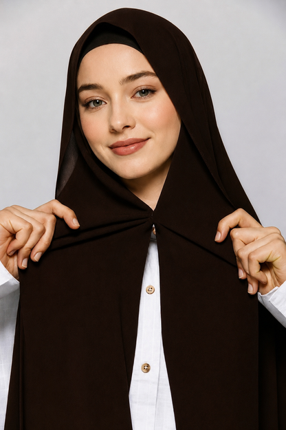 UJ™ Magnetic Instant Hijab by UJ - 72 x 21 (Inches)