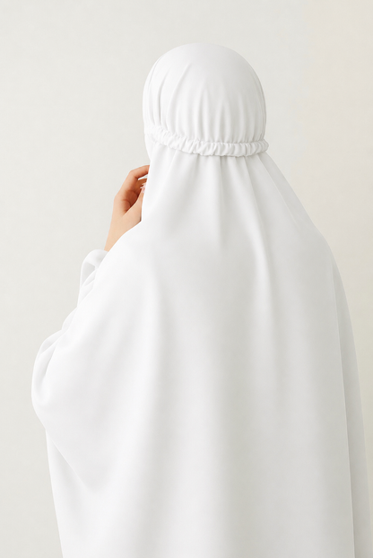 Namaz Chaddar - White