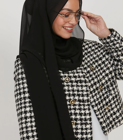 Hijab Essentials Gift Set – 1 Premium Chiffon Hijab with Accessories