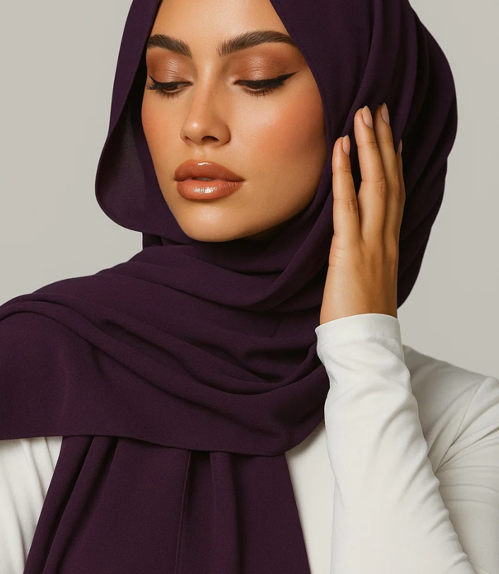 Hijab Essentials Gift Set – 1 Premium Chiffon Hijab with Accessories