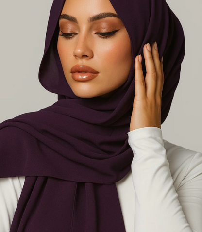 Hijab Essentials Gift Set – 1 Premium Chiffon Hijab with Accessories