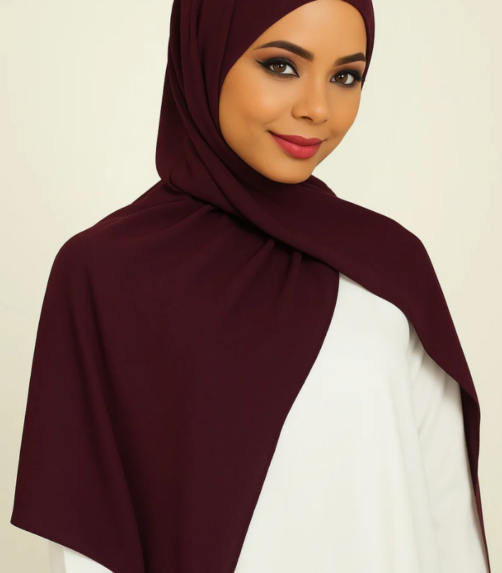 Hijab Essentials Gift Set – 1 Premium Chiffon Hijab with Accessories