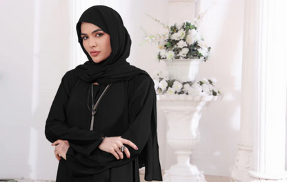 Layal - Night (BLACK MAXI ABAYA)