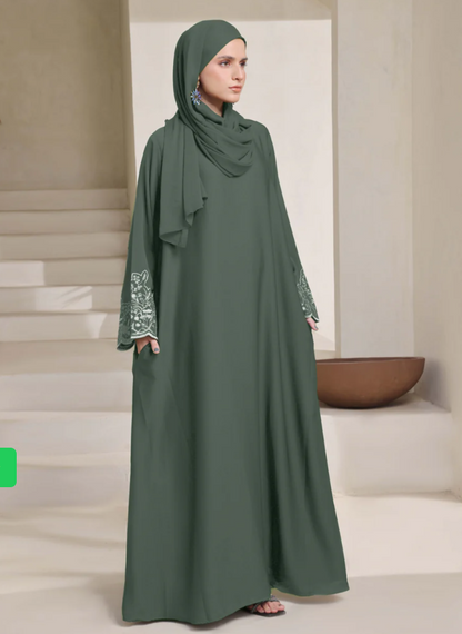 Amara Embriodery Abaya