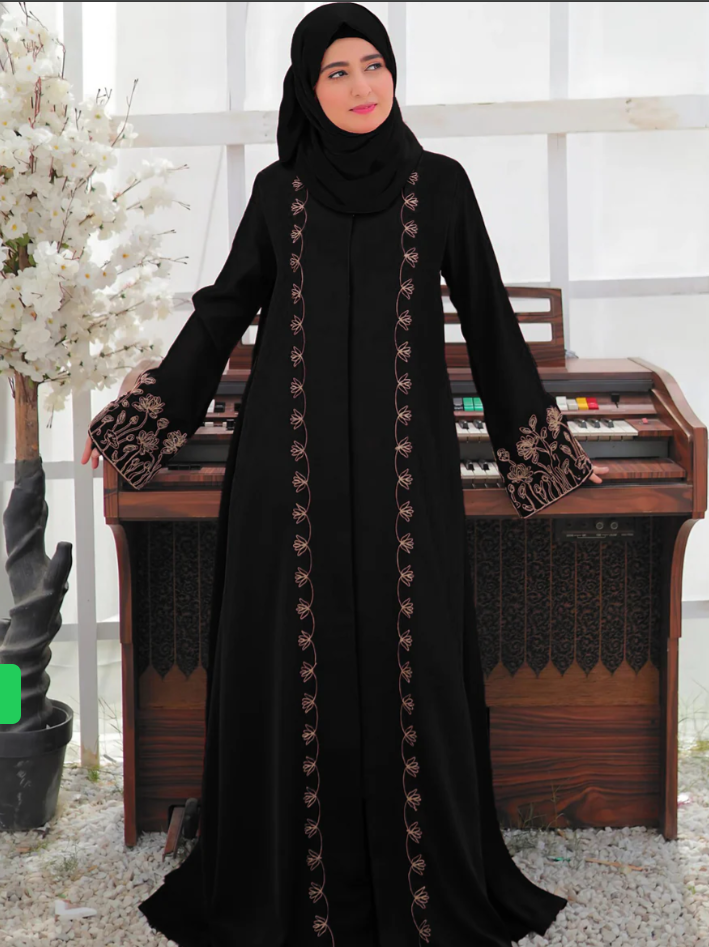 Nawal Embroidered Abaya