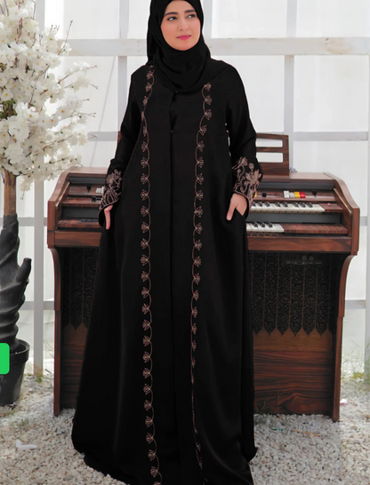 Nawal Embroidered Abaya