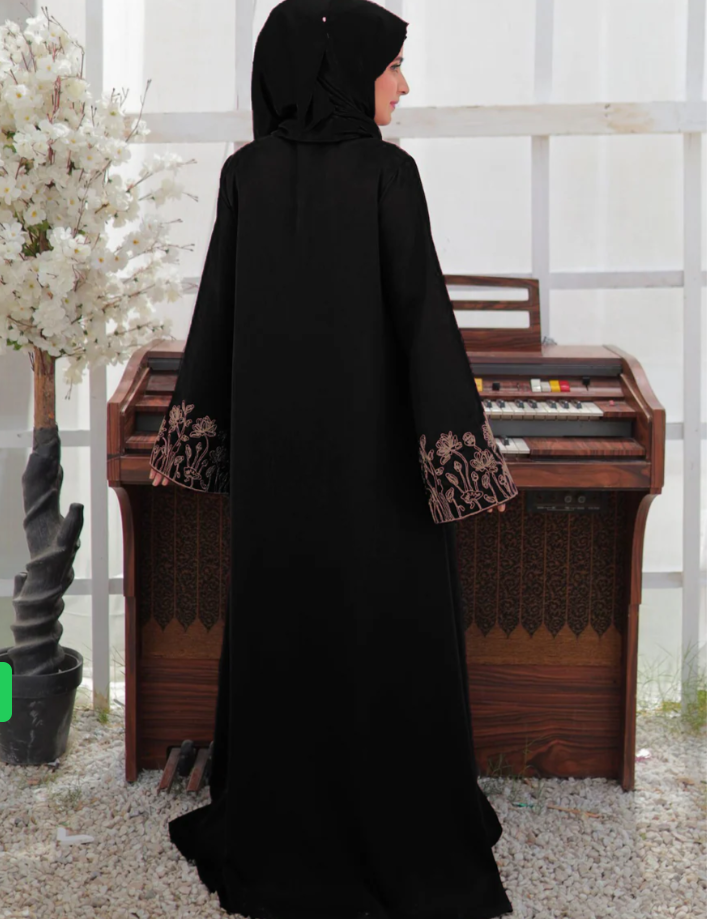 Nawal Embroidered Abaya