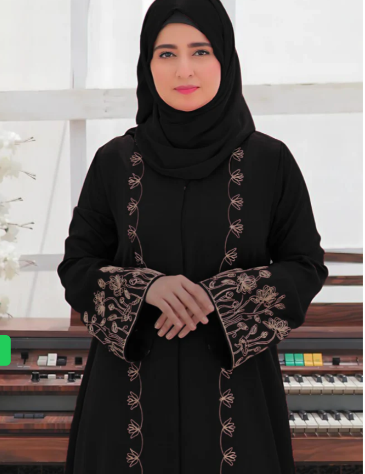 Nawal Embroidered Abaya