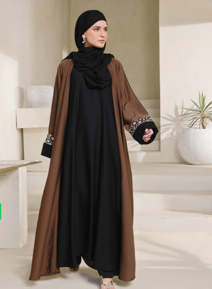 Mocha Luxe Abaya