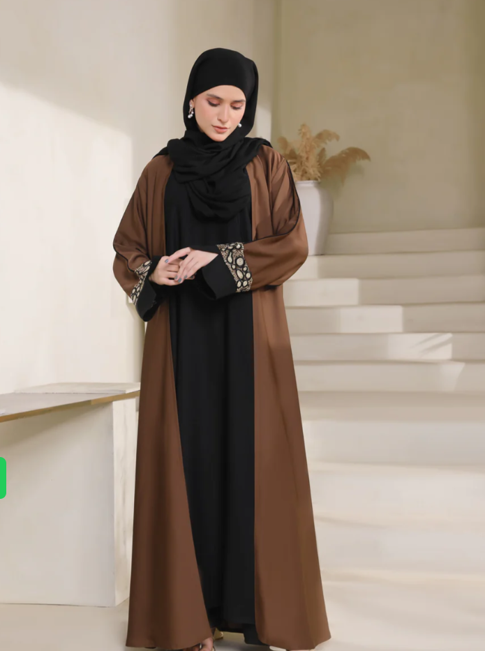 Mocha Luxe Abaya