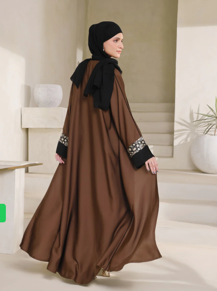 Mocha Luxe Abaya