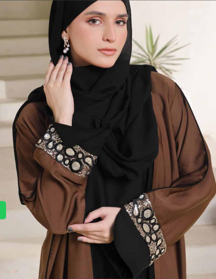 Mocha Luxe Abaya