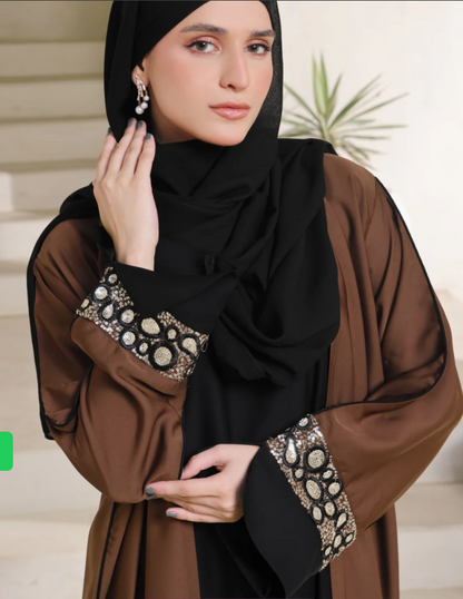 Mocha Luxe Abaya