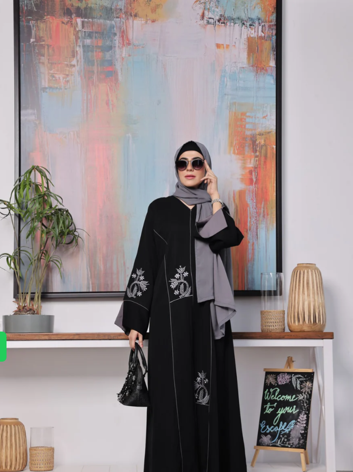 Noir Elegance Abaya