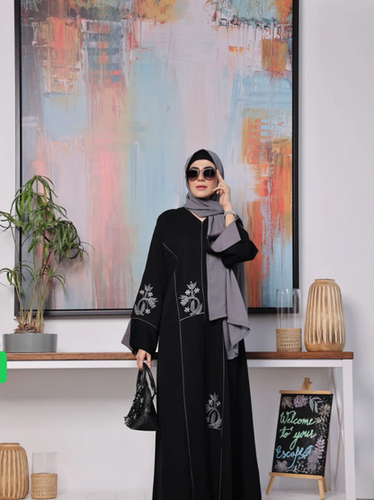 Noir Elegance Abaya