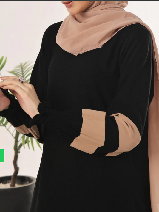 Classic Black Maxi Abaya