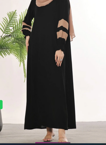 Classic Black Maxi Abaya