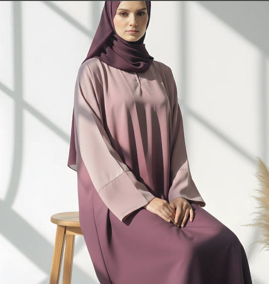 Royal Blush Maxi Abaya