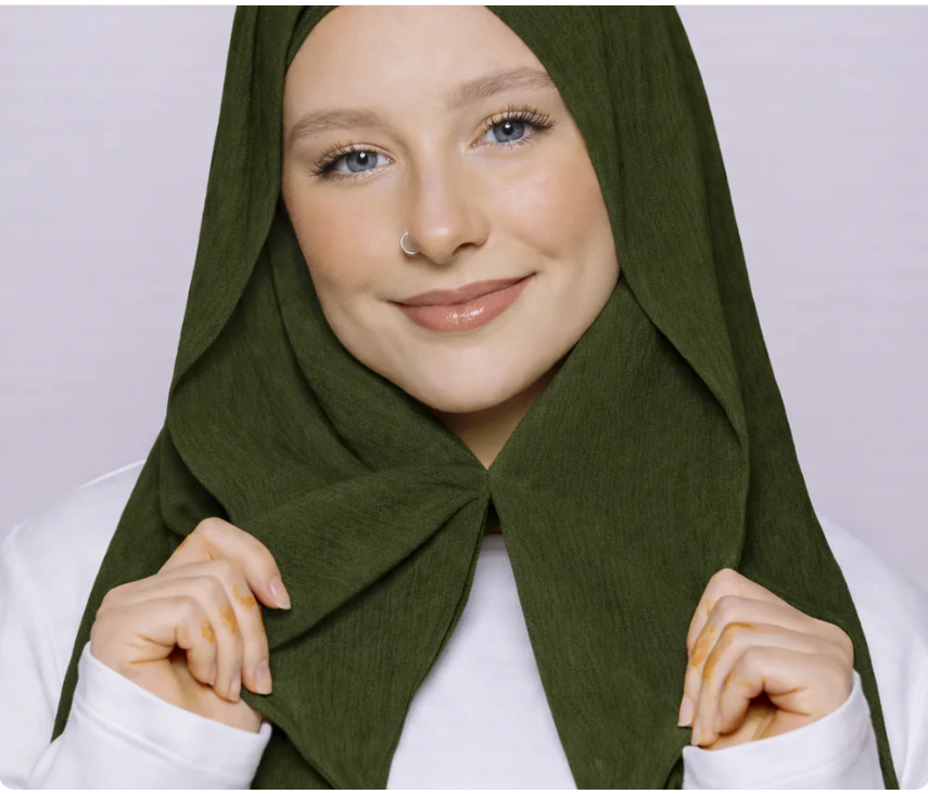 Magnetischer Instant Crinkle Hijab von UJ - 3ER-SET - PAK