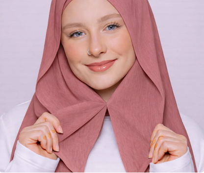 Magnetischer Instant Crinkle Hijab von UJ - 3ER-SET - PAK