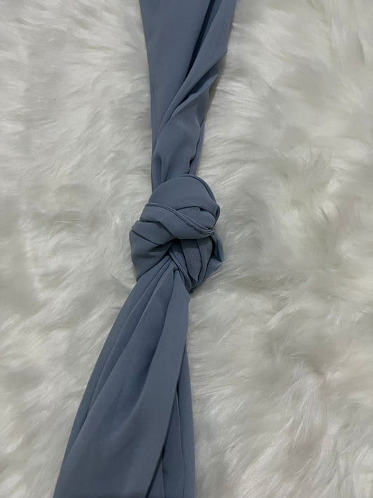 Chiffon Hijab - Slate Blue