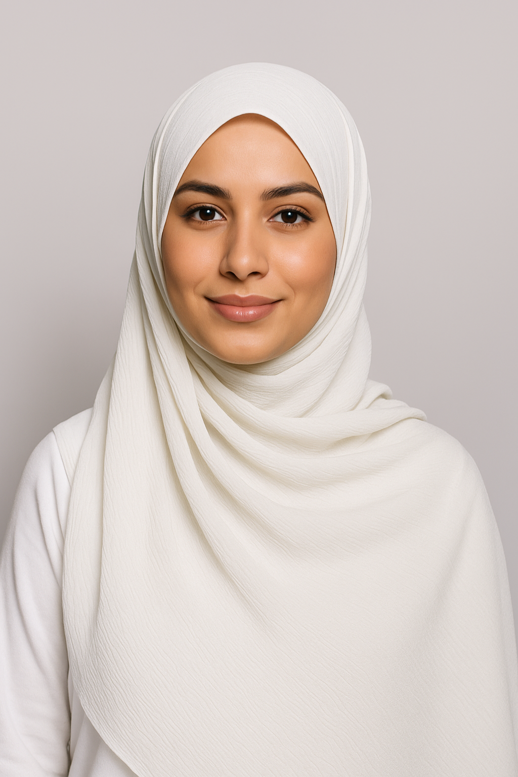 Luxury Instant Crinkle Chiffon Hijab By UJ - PAK - 66 x 30 Inches